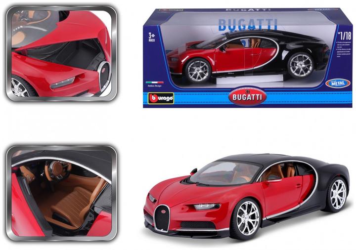 Image du produit Bburago 1:18 Modèle réduit de voiture Bugatti Chiron