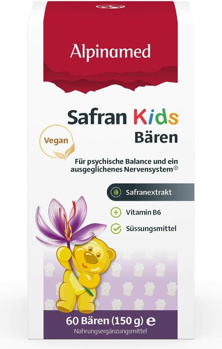 Immagine prodotto Alpinamed Orsetti Saffron Kids (60 Pezzo/i, Pillole, 228 g)