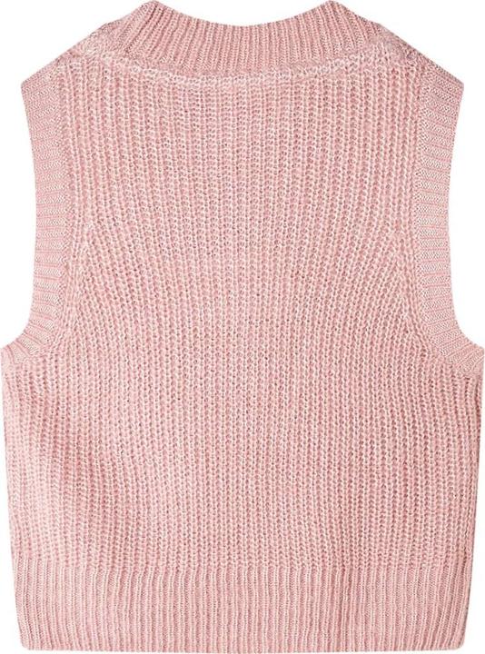 Immagine prodotto VidaXL Gilet da bambino lavorato a maglia rosa chiaro 116,Materiale: 67 (116)