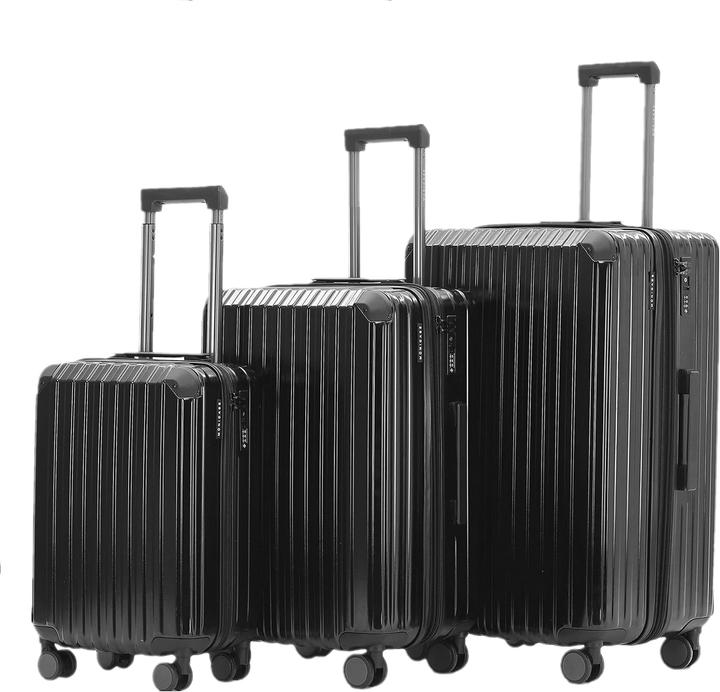 Immagine prodotto Münicase Set di valigie M816 (128 l, M (50 - 90l), L (90 - 115l), XL (da 115l))