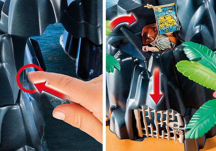 Produktbild Playmobil Piraten-Schatzinsel (6679, Playmobil Pirates)