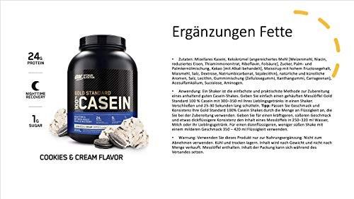 Immagine prodotto Optimum Nutrition 100% proteine di caseina (Biscotti e panna, 54 pz., 908 g)