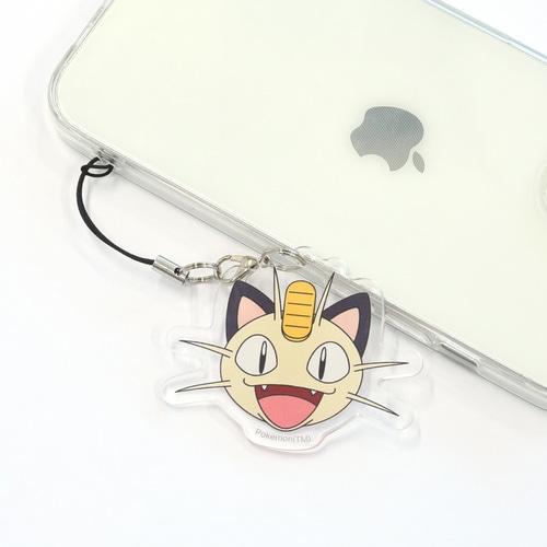 Image du produit Pokémon Appareil mobile Strap Acrylique Meowth