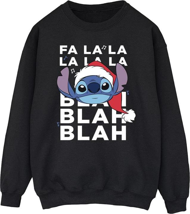 Produktbild Disney Lilo And Stitch Christmas Blah Blah Blah Sweatshirt (XXL)