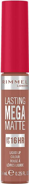 Actual product image Rimmel London Lasting Mega Matte Liquid Lip Colour (# Be my Baby)