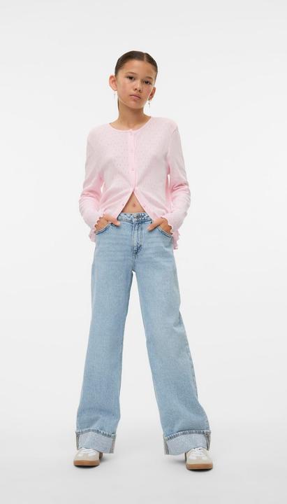 Produktbild Vero Moda VMTESSA Hohe Taille Weiter Beinschnitt Jeans Weit geschnitten (140)