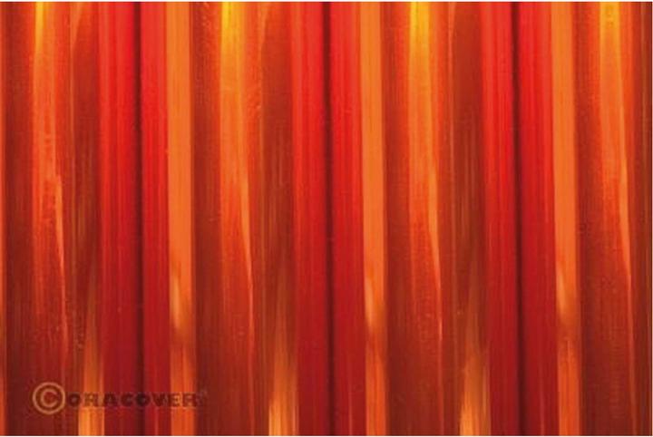 Oracover film de repassage orange transparent 3 mètres # 69