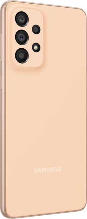 Productafbeelding Samsung Galaxy A33 5G EU (128 GB, Ontzagwekkende perzik, 6.40", Dubbele SIM, 48 Mpx, 5G)
