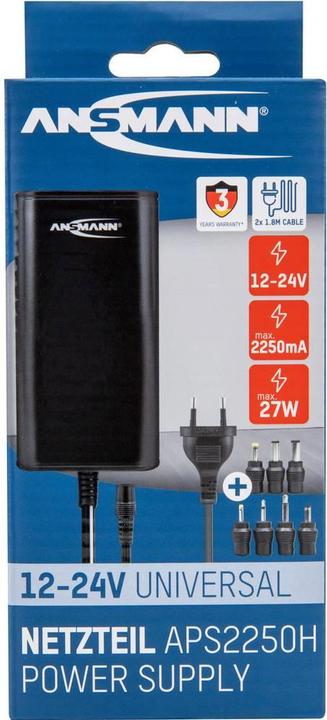 Actual product image Ansmann APS 2250 H Traveller NEW max. 27 W (27 W)
