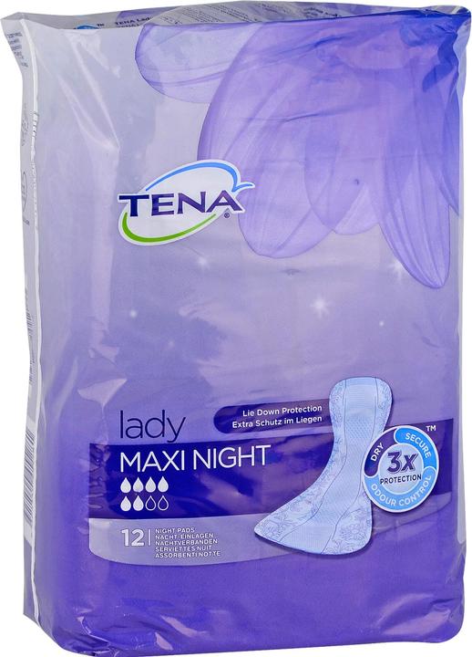 Actual product image Tena Lady insoles for bladder incontinence (12 x, Large)
