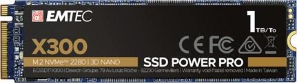 Image du produit Emtec Power Pro X300 (1000 Go, M.2 2280)