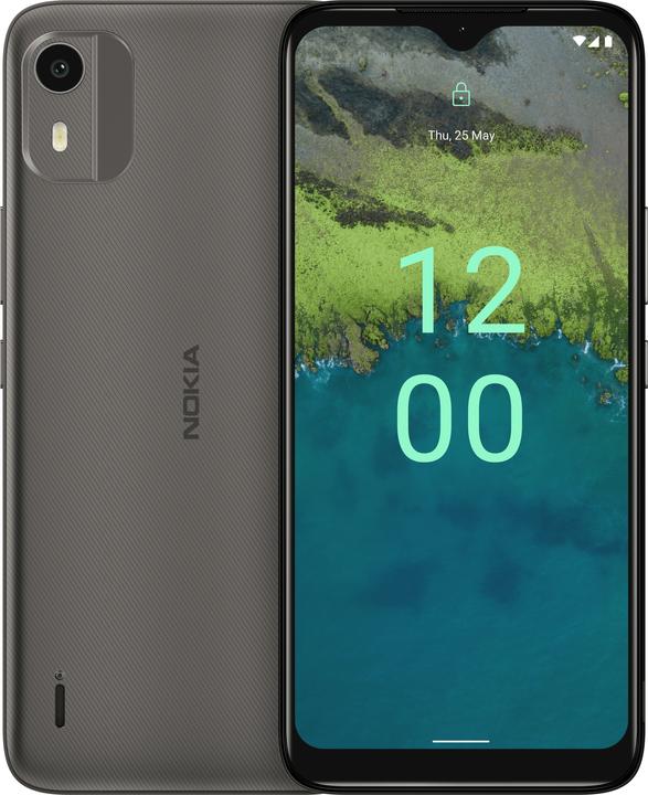 Nokia C12 (64 Go, Charcoal, 6.30", Double SIM, 8 Mpx, 4G)