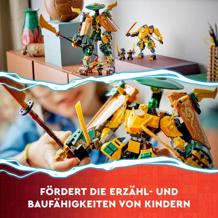 Produktbild LEGO Lloyds und Arins Training-Mechs (71794, LEGO Ninjago)