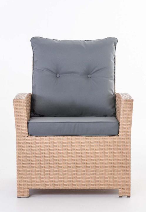 Image du produit Swisshandel24 Fauteuil Fisolo gris fer, sable