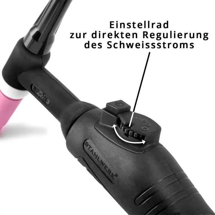 Produktbild Stahlwerk Schutzgas Schweissgerät AC/DC WIG 200 Puls Pro Digital Spot 200 A