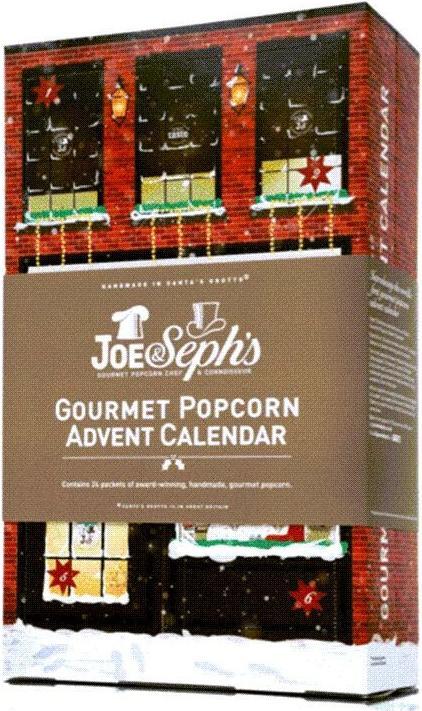 Actual product image Joe & Seph's Popcorn Advent Calendar (168 g)
