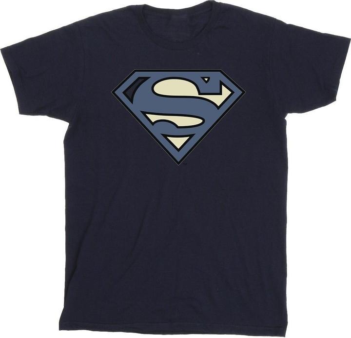 Superman Indigo Blue Logo TShirt Jungen
