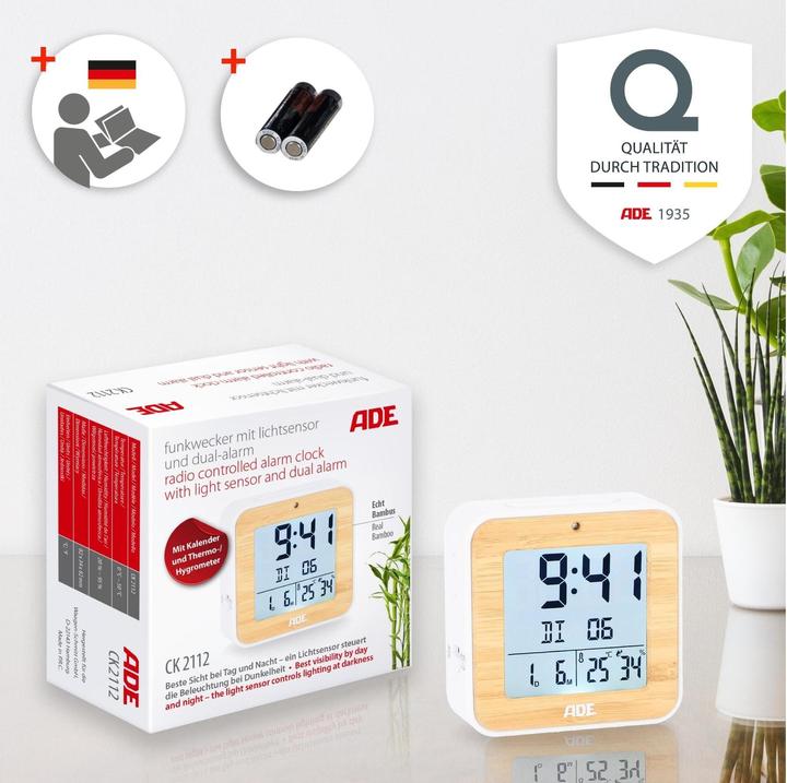 Actual product image ADE Digital alarm clock
