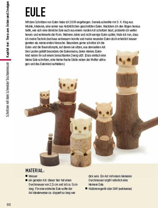 Actual product image Schnitzen mit dem Schweizer Offiziersmesser (German, Chris Lubkemann, 2016)