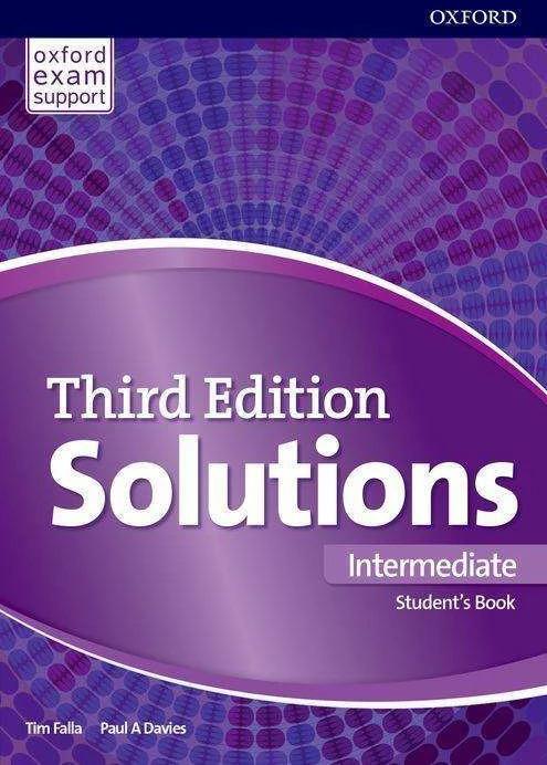 Actual product image Solutions: Intermediate: Student's Book and Online Practice Pack (English, Oxford University Press, 2018)