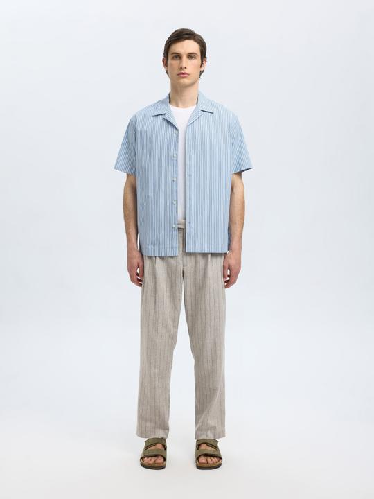 Produktbild Selected Homme Streifen Kurzarmhemd (L)