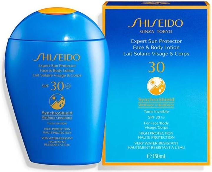 Actual product image Shiseido Expert Sun Protector Face and Body Lotion (Sun cream face, SPF 30, 150 ml, 150 g)