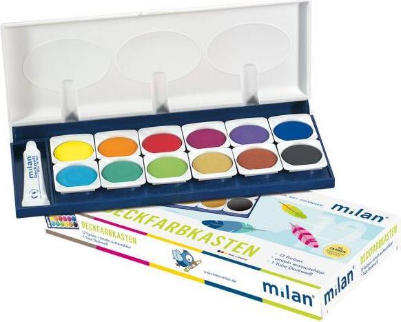 Actual product image Stylex 300/12 - Opaque colour box 12 colours 1 tube of opaque white (Top white)