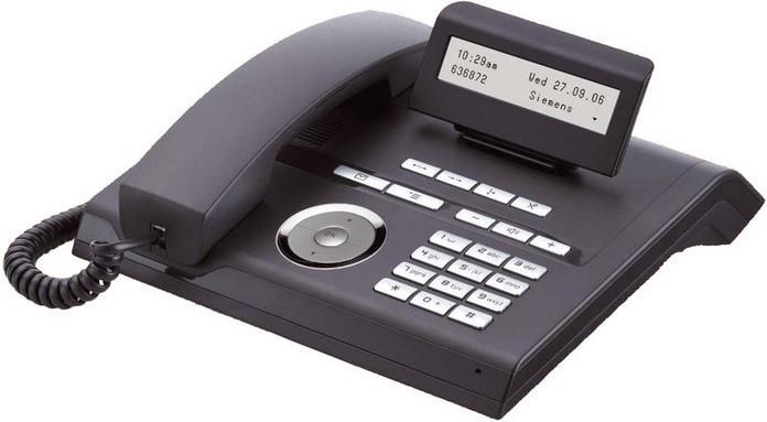 Actual product image Unify OpenStage handset 20,30,40 lava (without logo)