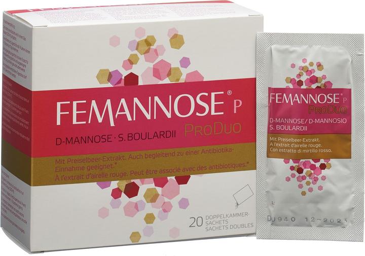 Produktbild Femannose P ProDuo (20 Stück, Beutel, 500 g)