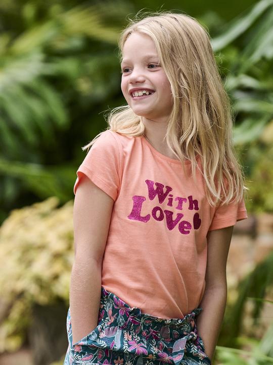 Produktbild Vertbaudet Mädchen T-Shirt mit Print BASIC (92)