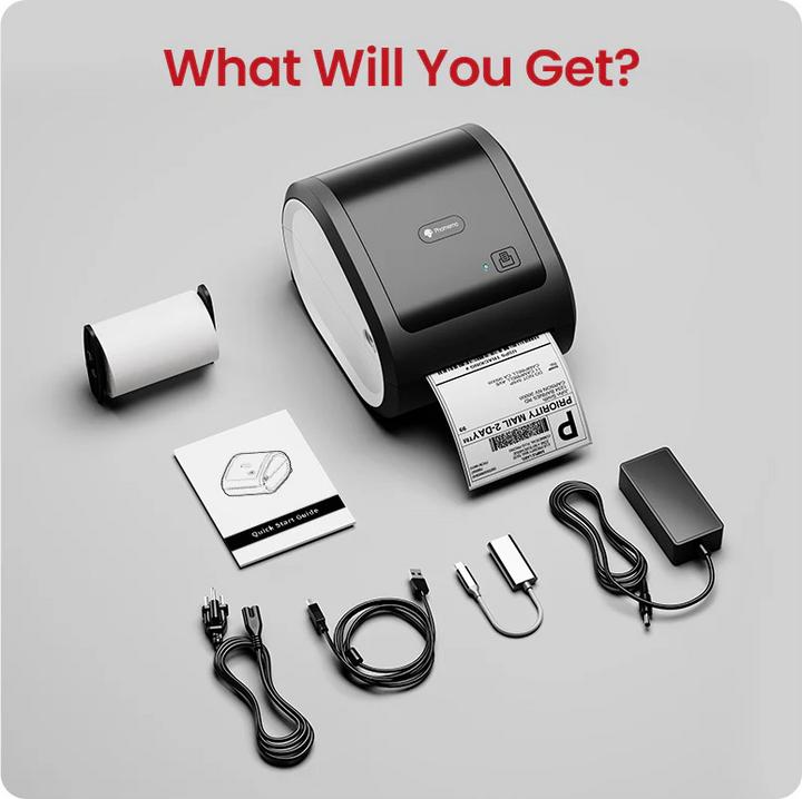 Image du produit Phomemo D520-BT mit Bluetooth BLA/WHI (203 dpi)