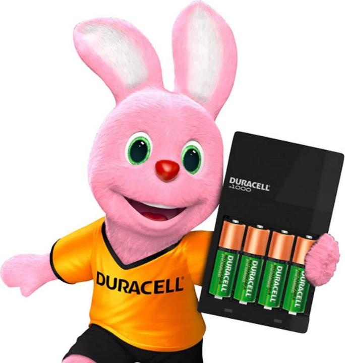 Produktbild Duracell Hi-Speed Value Charger inkl. 2x AA und 2x AAA (4 Stk., AA, AAA, 1300 mAh, Ladegerät inkl. Akku)