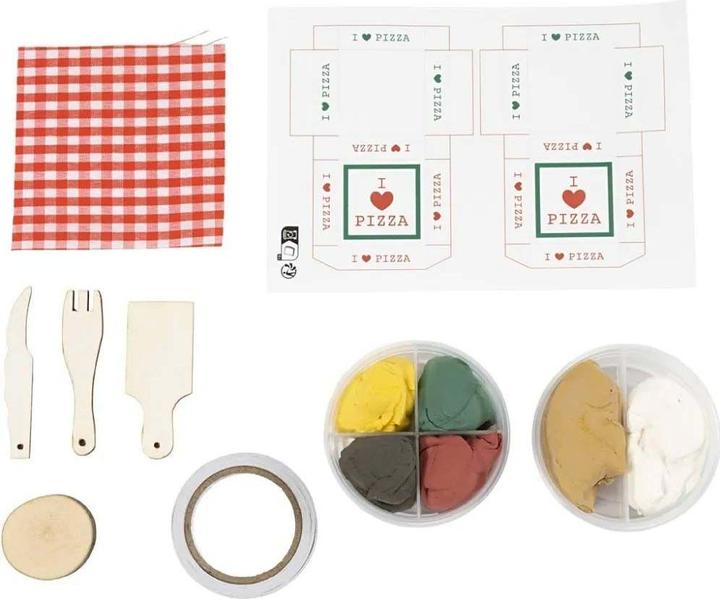 Produktbild Creativ Company Elfentür / Wichteltür Szene Pizza