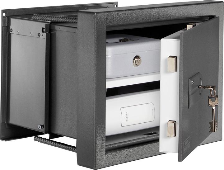 Actual product image Burg Wächter Wall safe WT 614 K security level 0 according to EN 1143-1 anthracite 43.4 x 23.3 - 35.1 x 3 (26 l)