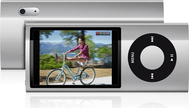 Produktbild Apple iPod nano, Generation 5, 8GB, Silber, Videokamera