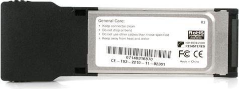 Actual product image StarTech 2 Port FireWire IEEE 1394 Laptop ExpressCard