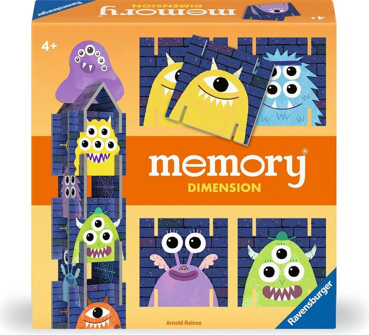 Produktbild Ravensburger 22467 - memory® Dimension. Der Spieleklassiker memory® mit attraktivem Mehrwert. Für (Deutsch, Spanisch, Französisch, Niederländisch, Italienisch, Portugiesisch, Englisch)