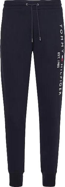 Actual product image Tommy Hilfiger Mens Tommy Logo Sweatpants Cotton Sweatpants, Blue (Desert Sky), M (M)