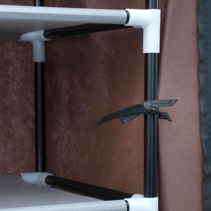 Actual product image Intirilife Faltbarer Stoffschrank (58 x 28 x 170 cm)