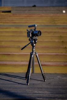 Actual product image Fotopro S5i Pro Video Tripod