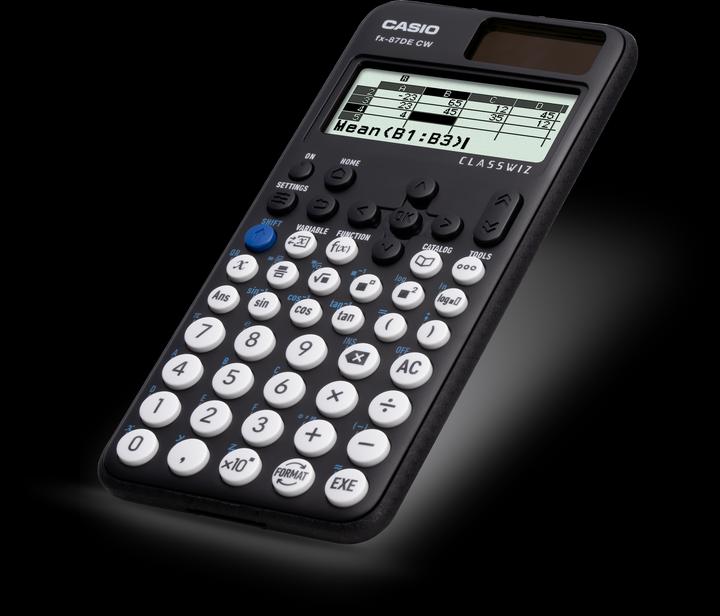 Actual product image Casio FX-87DE CW (Batteries, Solar cells)