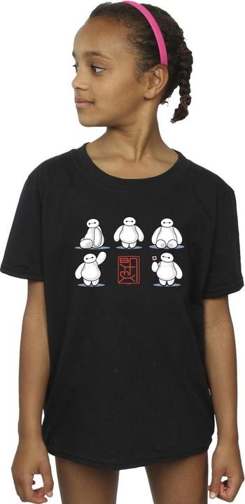 Immagine prodotto Disney Big Hero 6 Baymax Many Poses Maglietta Ragazze (104)