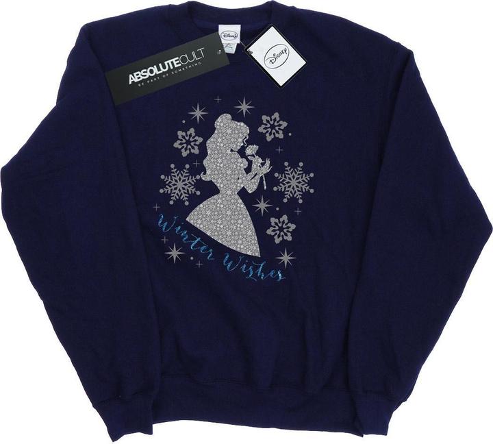 Immagine prodotto Disney Princess Belle Winter Silhouette Felpa Donna (M)