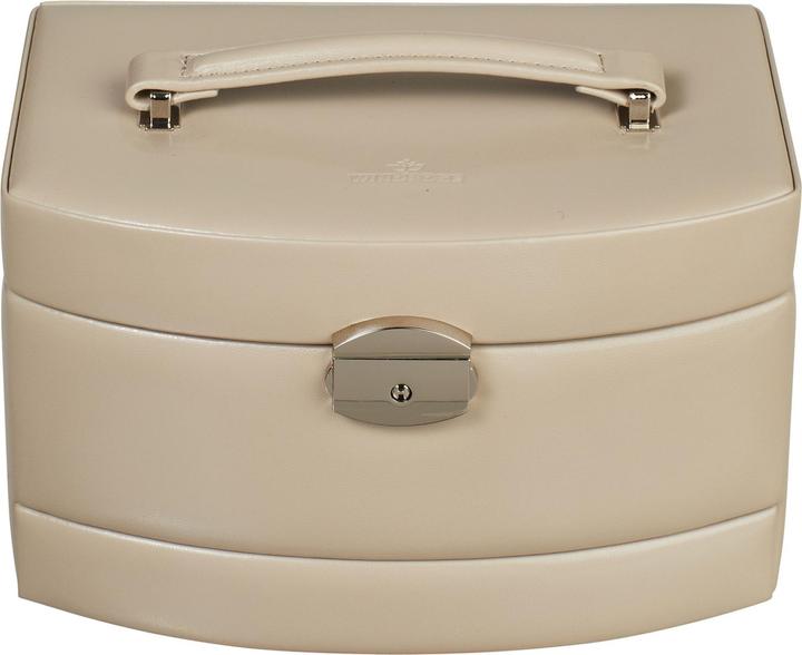 Actual product image Windrose Merino Moda jewellery box - Automatic jewellery box - Beige
