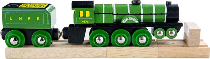 Actual product image Bigjigs Wooden Train Flying Scotsman