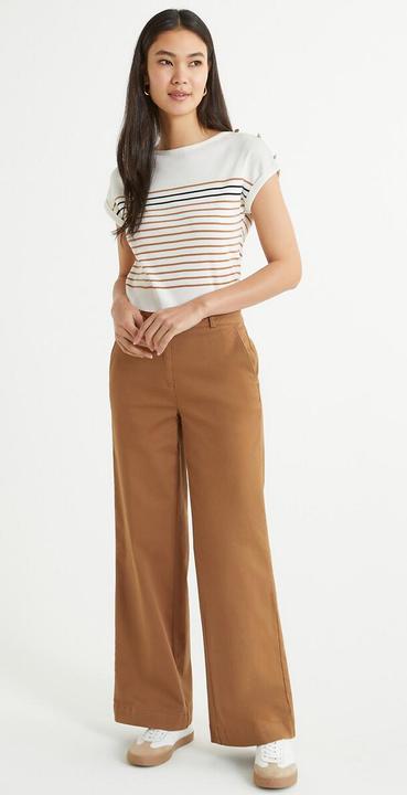 Image du produit Anne Weyburn Pantalon chino large (42)