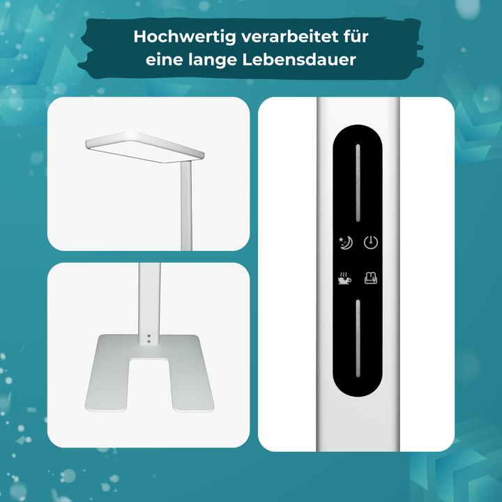 Actual product image Luxula LED office floor lamp, up/down, white (7000 lm)
