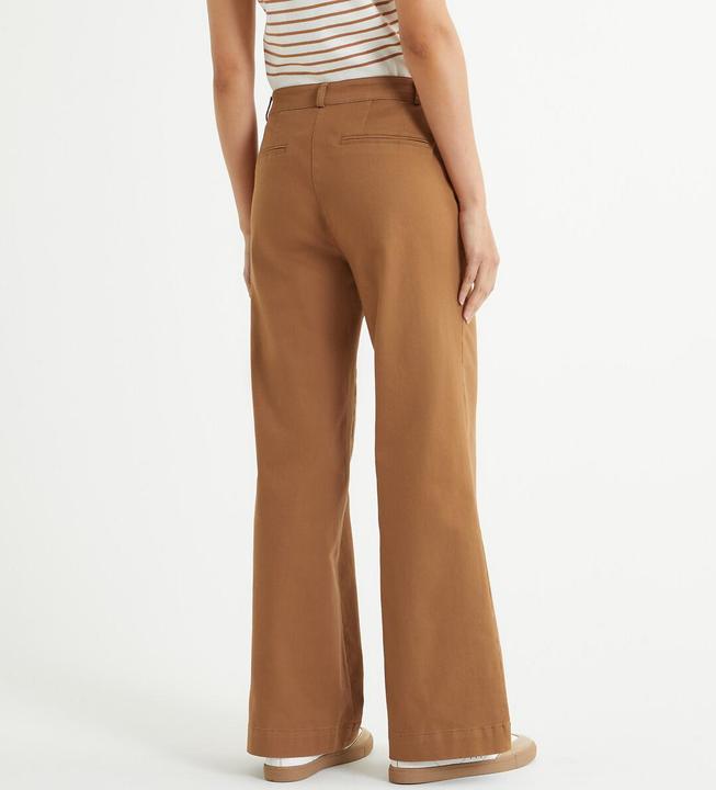 Actual product image Anne Weyburn Wide Chino Trousers (48)