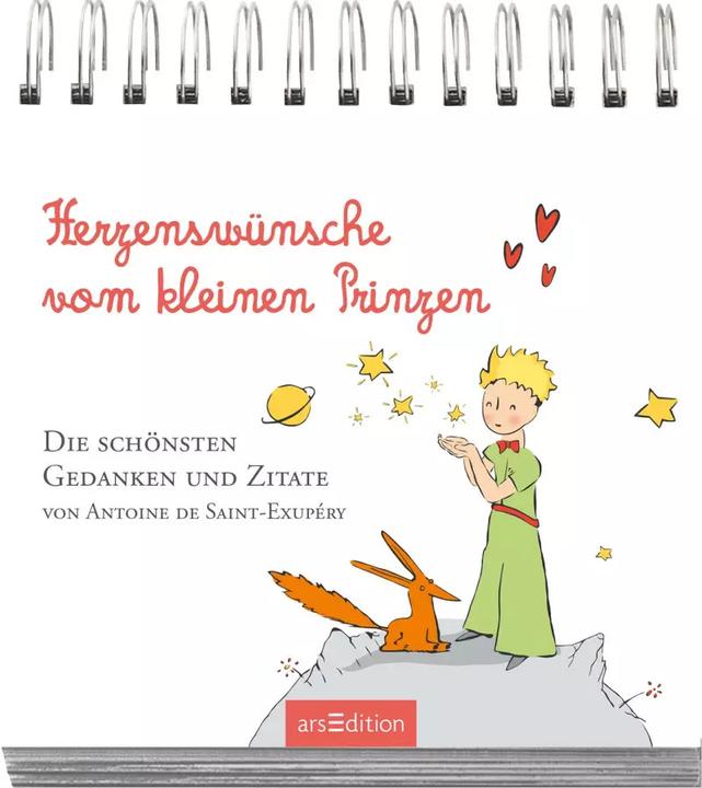 Produktbild Aufsteller Spiral Wünsche kleine Prinz (Deutsch, Antoine de Saint Exupéry, 2023)
