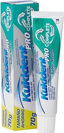 Kukident Pro Complete Dental Adhesive Neutral Flavor 70g